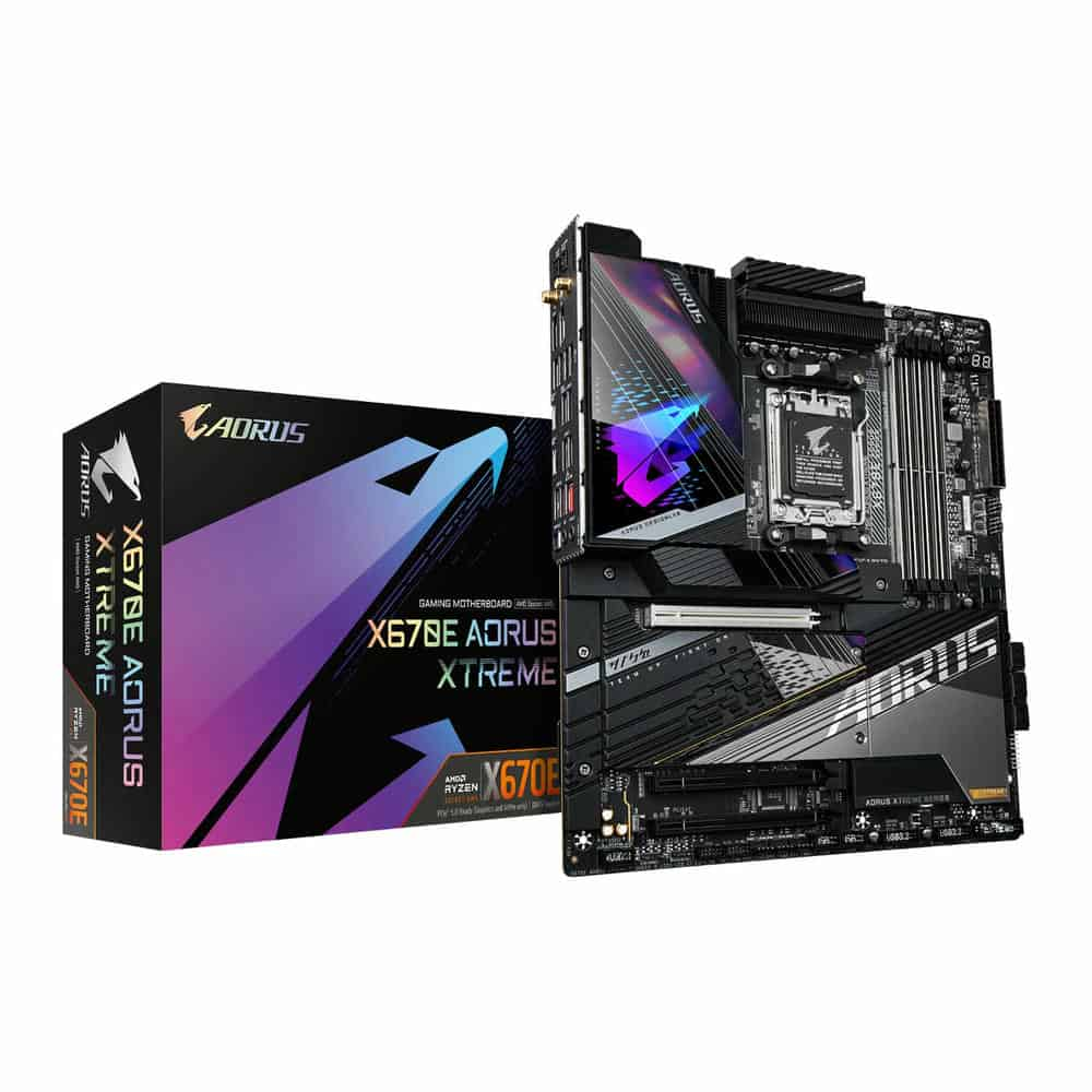 Gigabyte AMD Ryzen X670E AORUS XTREME AM5 PCIe 5.0 DDR5 Refurbished ATX Motherboard